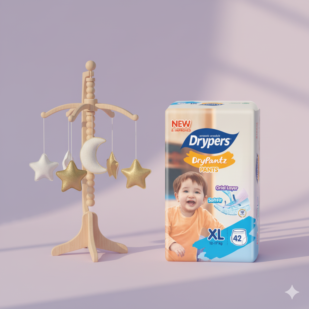 Drypers DryPantz Pants – Taille XL – Pack de 42 pcs - 4 Packs / CTN