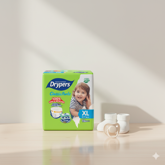 Drypers ClassicPantz – Taille XL – Pack de 15 pcs - 8 Packs / CTN